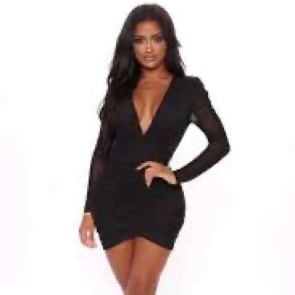 Fashion Nova Dresses & Skirts - Sheer Goes Nothing Mini Dress
